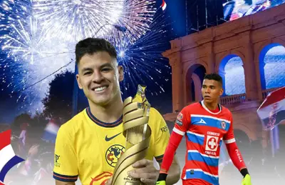 Richard Sánchez con trofeo y Kevin Mier/Foto Sociedad Paraguaya de Emergencias Médicas.