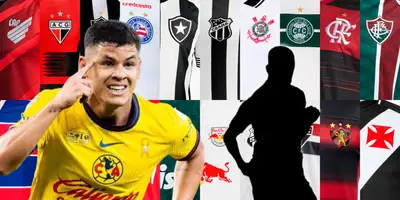 Richard Sánchez junto a futbolista incógnito / FOTO EL INFORMADOR