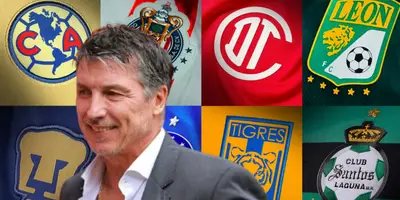 Robert Dante Siboldi junto a equipos de la Liga MX / FOTO NACIÓN DEPORTES