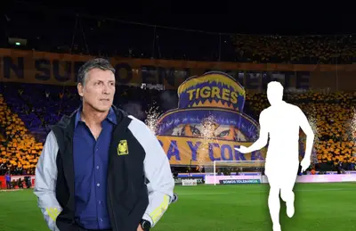 Robert Dante Siboldi y silueta de jugador/ Foto Juanfutbol.