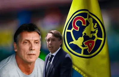 Robert Siboldi y Emilio Azcárraga/ Foto Récord.