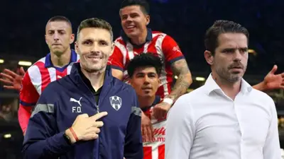 Roberto Alvarado, Pavel Pérez, Erick Gutiérrez y Fernando Gago en Chivas con 'Tano' Ortiz/ Foto: Somos Chivas