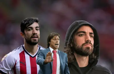 Rodolfo Pizarro y Matías Almeyda/ Foto Superlíder.