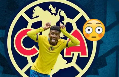 Roger Benítez y emoji de sorprendido/Foto Club América.