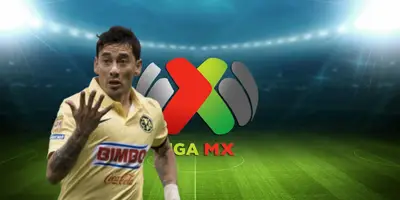 Rubens Sambueza junto al logo de la Liga MX/ FOTO TUDN