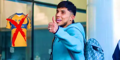 Salcedo llegando a Monterrey. Foto: Soy Rayado