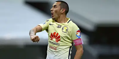 Sambueza celebrando. Foto: Récord