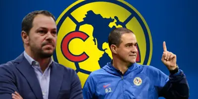 Santiago Baños junto a André Jardine / FOTO ESPN