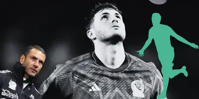 Santiago Giménez en partido con la Selección Mexicana. Foto: Mediotiempo