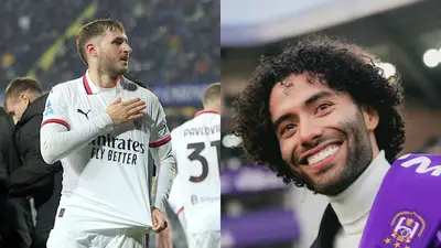 Santiago Giménez y César Huerta / Foto: Infobae