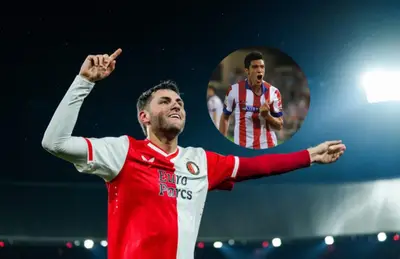 Santiago Giménez y Raúl Jiménez/Foto Quadratín.