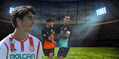 Santiago Márquez junto a Rafael Márquez / FOTO FÚTBOL TOTAL