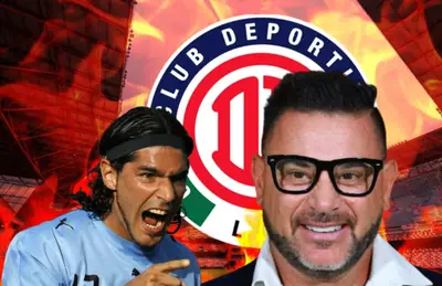 Sebastián Abreu y Antonio Mohamed/Foto D10.