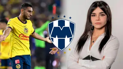 Sebastián Cáceres-América-Alana Flores / Foto: Infobae