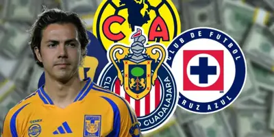 Sebastián Córdova junto a los Cuatro Grandes de México / FOTO INSTAGRAM