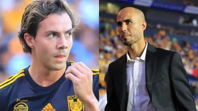 Sebastián Córdova-Tigres-Guido Pizarro / Foto: Infobae