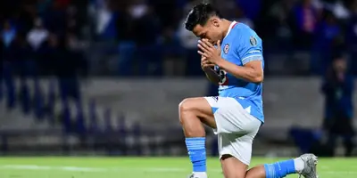 Sepúlveda celebrando. Foto: Récord