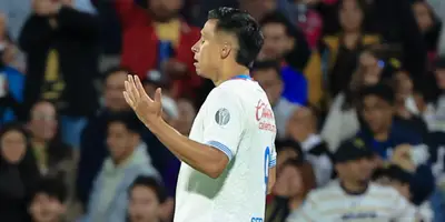 Sepúlveda celebrando gol. Foto: Cruz Azul