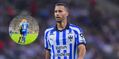 Sergio Canales en partico con Rayados. Foto: Mediotiempo