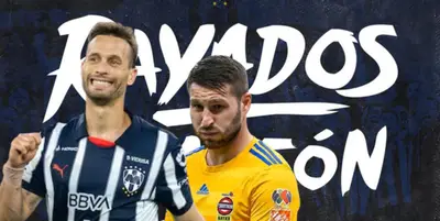 Sergio Canales junto a André Pierre Gignac / FOTO AS MÉXICO