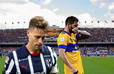 Sergio Canales y André Pierre Gignac celebrando/ Foto Pumas.