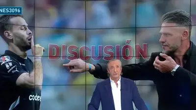 Sergio Canales y Martín Demichelis / Foto: El Chiringuito