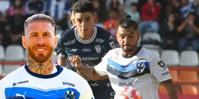 Sergio Ramos en el Pachuca vs Rayados / FOTO TNT SPORTS
