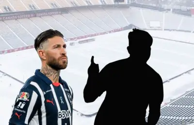 Sergio Ramos y silueta de José López/Foto ESPN.