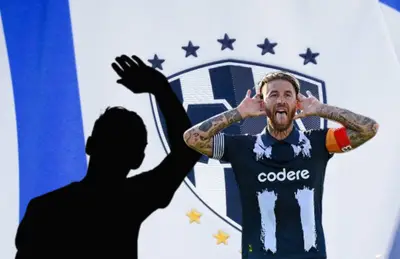 Sergio Ramos y silueta de jugador/Foto El Horizonte.