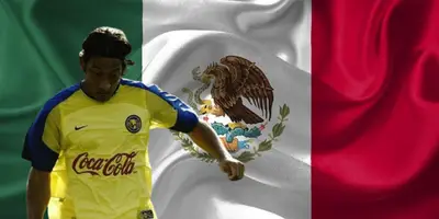 Sergio Rubén Blanco con el jersey del América / FOTO GETTY IMAGES