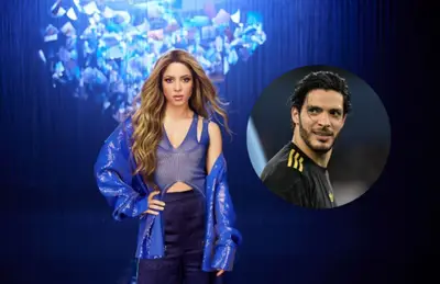 Shakira y Raúl Jiménez/ Foto El Horizonte.