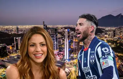 Shakira y Sergio Ramos/Foto OCV Monterrey.