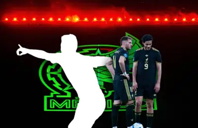 Silueta de Ángel Sepúlveda, Raúl y Santiago Giménez/Foto Los Ángeles Times.