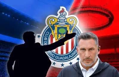 Silueta de entrenador y Christian 'Chaco' Giménez/Foto Facts.net