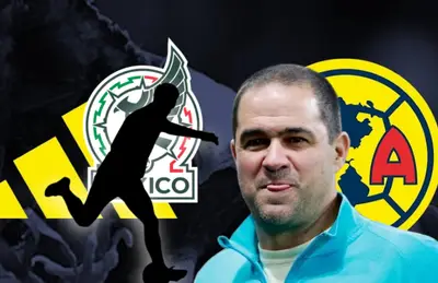 Silueta de futbolista y André Jardine/Foto Footy Headlines.