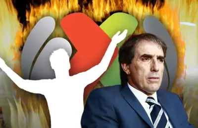 Silueta de futbolista y Guillermo Almada/Foto Marca.