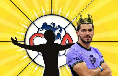 Silueta de futbolista y Henry Martín de brazos cruzados/Foto Pxfuel.