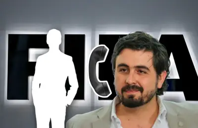 Silueta de hombre, Amaury Vergara y emoji de teléfono/Foto Metro Wolrld News.