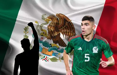 Silueta de hombre, Johan Vásquez y bandera de México/ Foto Tecnológico de Monterrey.