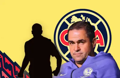 Silueta de jugador y André Jardine/Foto Wallpapers GQ México.