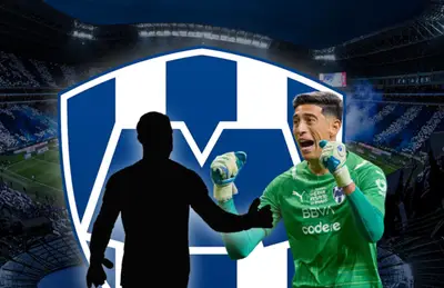 Silueta de portero y Esteban Andrada/Foto Oferten Oferten.