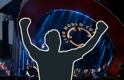 Silueta de portero y fondo de Mundial de Clubes/ Foto WFLA.