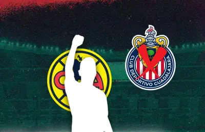 Sombra de futbolista y escudo del Guadalajara tachado/Foto Selección Nacional.