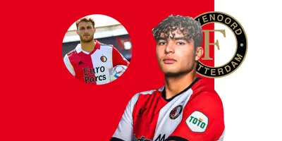 Stephano Carrillo junto a Santiago Giménez / FOTO X