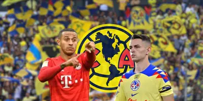 Thiago Alcántara durante un partido de Bundesliga cuando era futbolista del Bayern Múnich