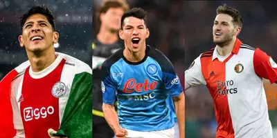 Tres jugadores que militan en Europa encabezan el listado del ‘Tri’