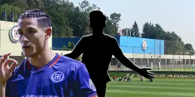 Uriel Antuna junto a futbolista incógnito / FOTO SOY FÚTBOL