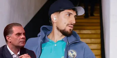 Valdés en llegada al Cuauhtémoc. Foto: Club América