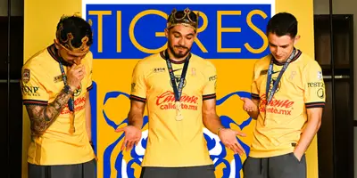 Valdés, Henry y Fidalgo celebrando. Foto: Club América