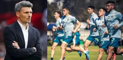 Varios canteranos del América entrenaron con el primer equipo de cara al partido vs Necaxa.